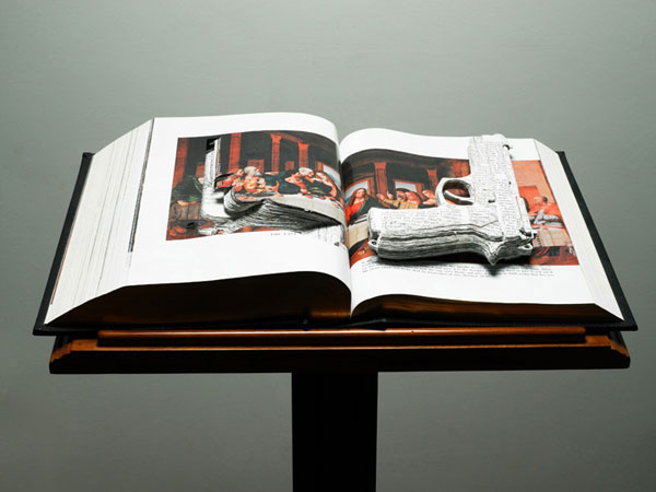Bible Gun by James Hopkins