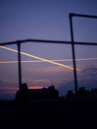 Contrail X from series Untitled Skies