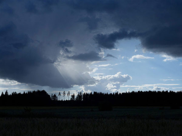 Cloud over Forest from series Winter Days & Summer Nights. Finland