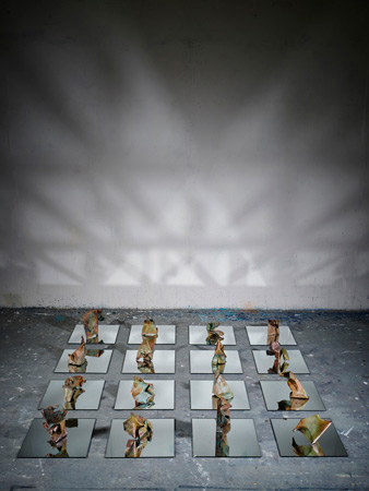 Installation for artist Sam Lock